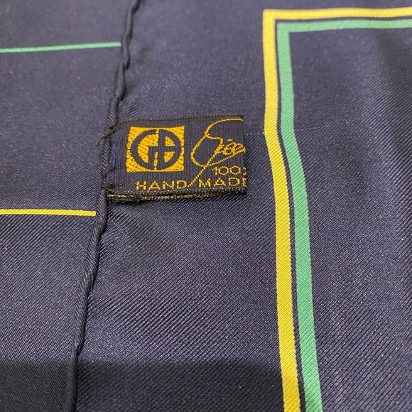 Gianni Butti Golf Club Monticello 100% Silk Scarf - Picture 4 of 5